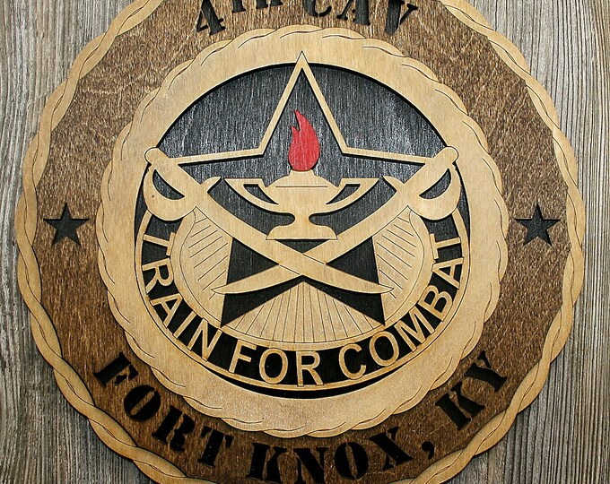 Army 4th Cavalry Wall Tribute