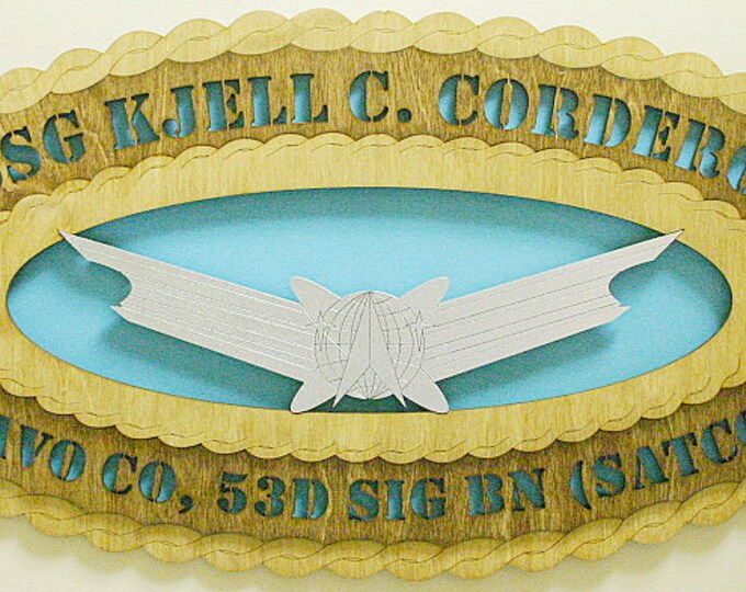 24 inch Space Badge Personalized