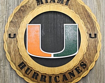 Miami Hurricanes Wall Tribute