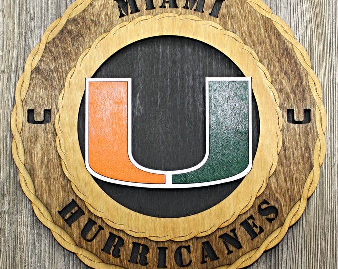 Miami Hurricanes Wall Tribute