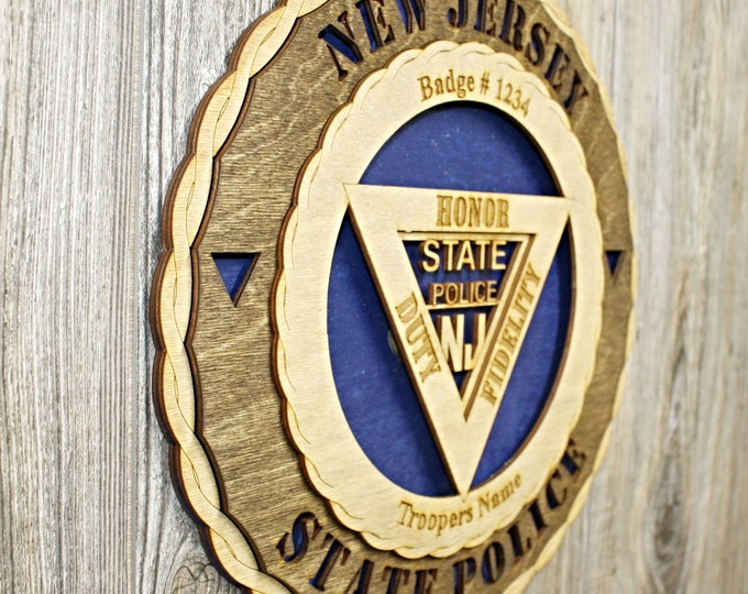 New Jersey State Police Wall Tribute