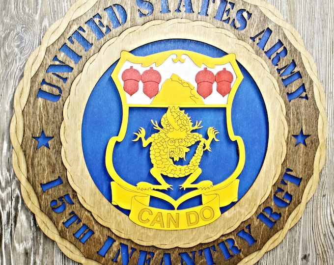 15th Infantry Rgt Wall Tribute
