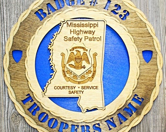 Mississippi State Police Wall Tribute