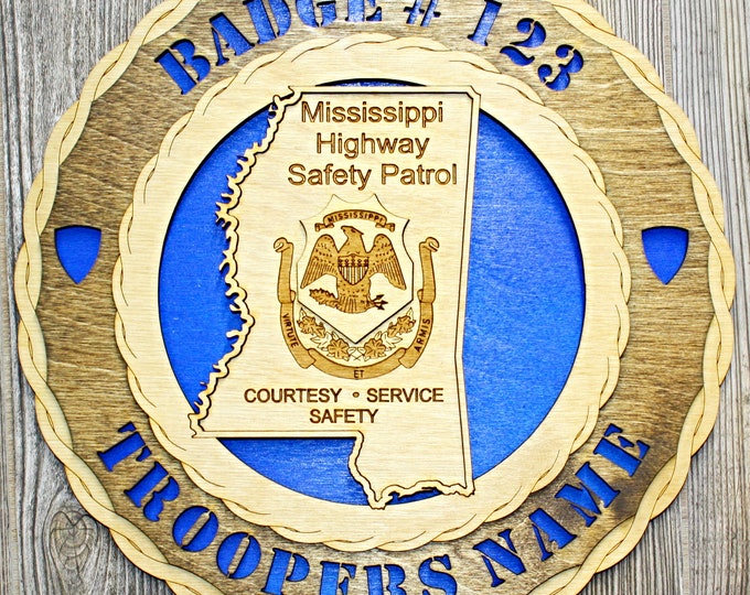 Mississippi State Police Wall Tribute