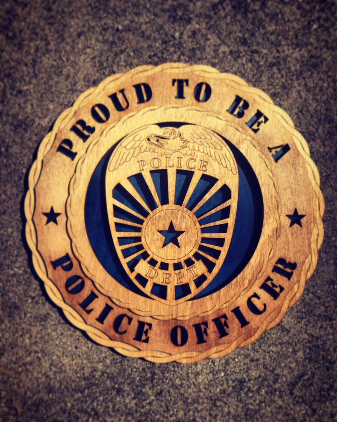 custom-12-wood-proud-to-be-a-police-officer-wall-tribute-etsy