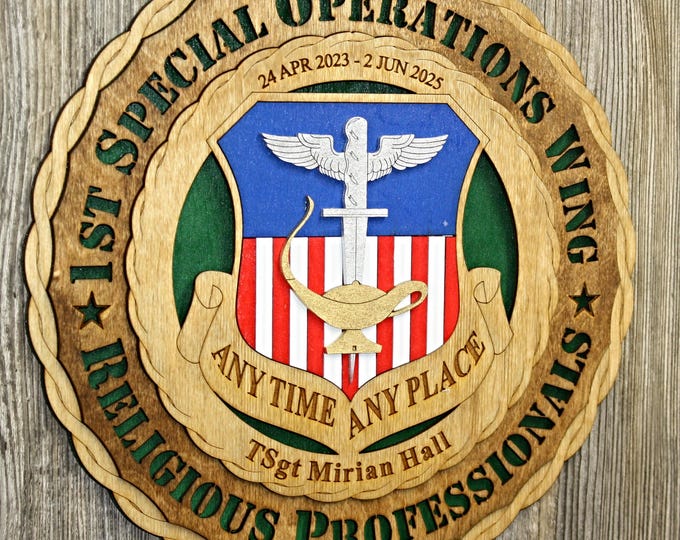 1st Special Operations Wing Wall Tribute