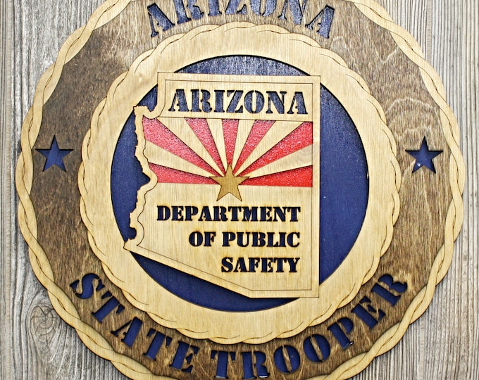 Arizona State Trooper Wall Tribute