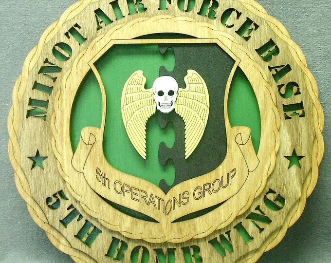 Air Force 5th Bomb Wing Wall Tribute