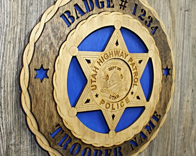 Utah State Police Wall Tribute
