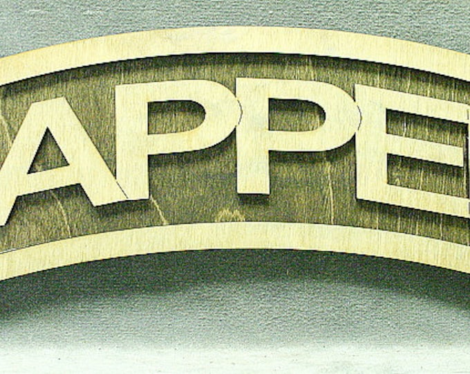 Large 18 inch Sapper Tab