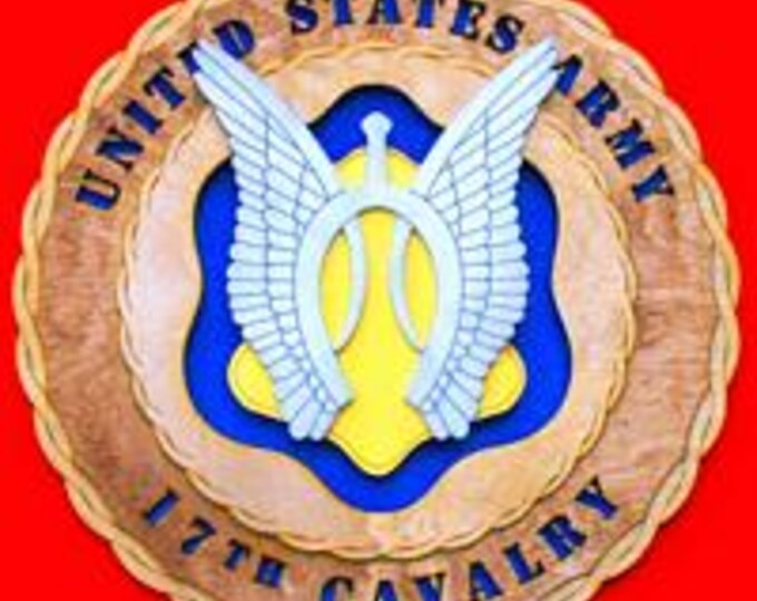 Army 17th Cavalry Wall Tribute
