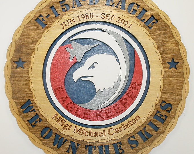 F15 Eagle Keeper Wall Tribute