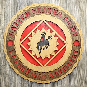 115th Field Artillery Wall Tribute