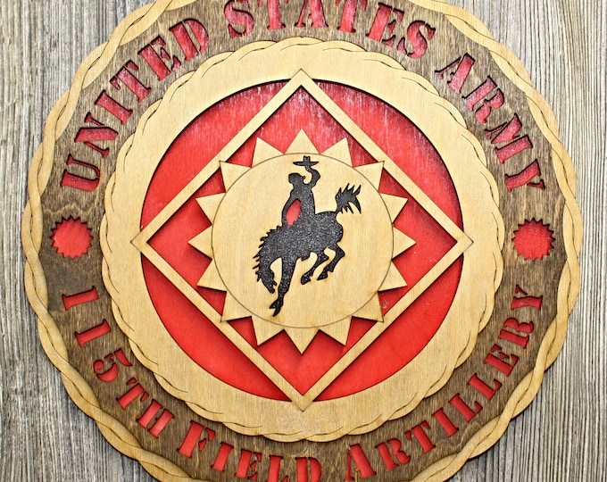 115th Field Artillery Wall Tribute