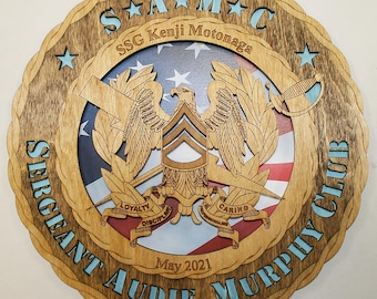 Sergeant Audie Murphy Club Wall Tribute