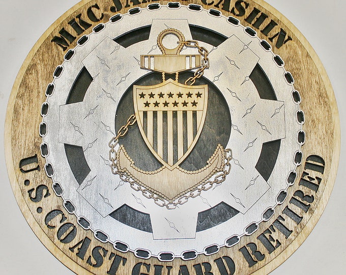 12" and 18" Coast Guard Machinery Technician Chief