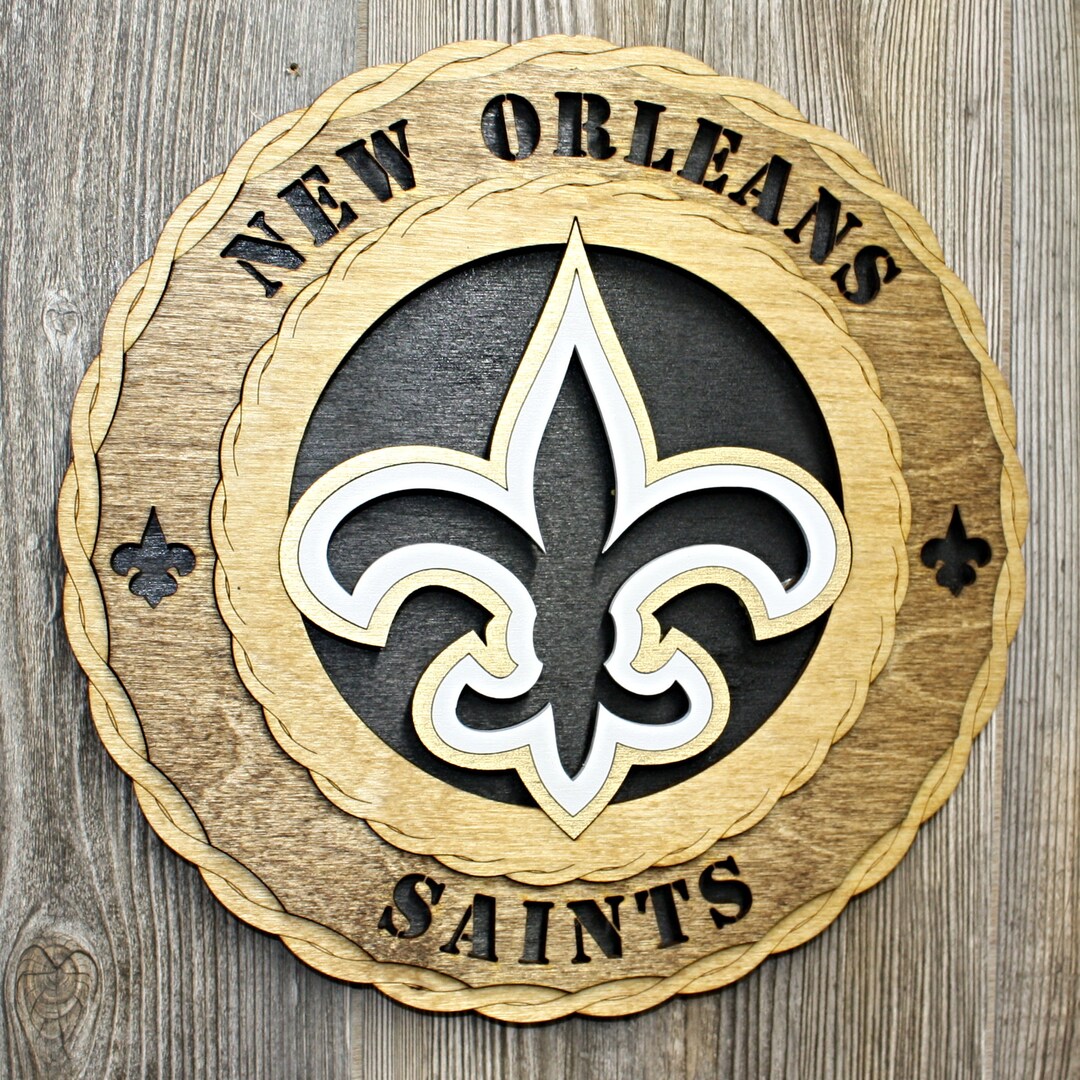 New Orleans Saints Wall Tribute Etsy
