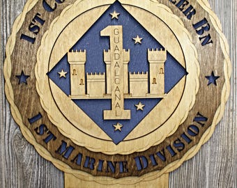 1st Marine Combat Engineer Wall Tribute