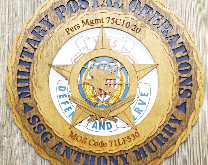 Military Postal Service Wall Tribute