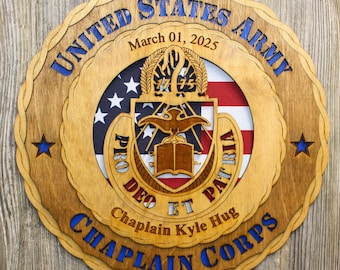 Army Chaplain Wall Tribute