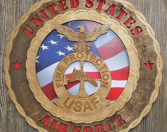 Air Force Fire Protection Wall Tribute