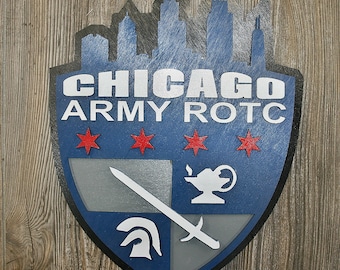 Chicago Army ROTC Full Color Wall Tribute