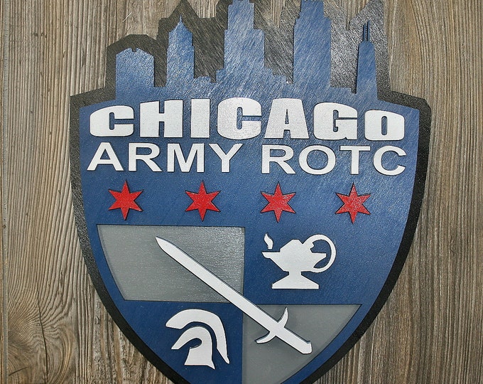 Chicago Army ROTC Full Color Wall Tribute