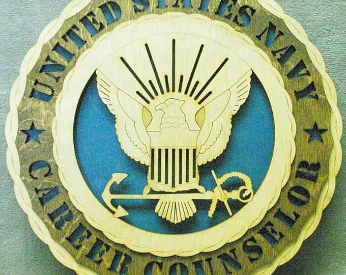 Navy Career Counselor Plaque