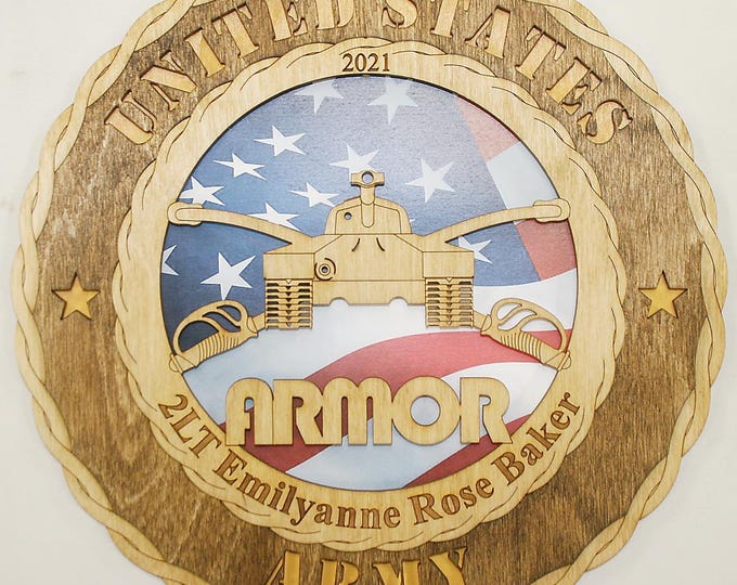 Army Armor Wall Tribute