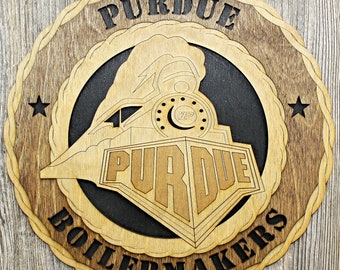 Purdue Boilermakers Wall Tribute