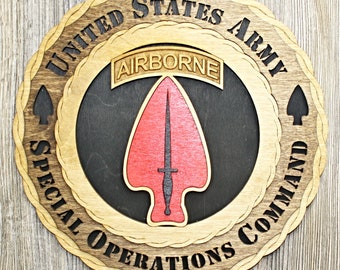 Special Operations Command Wall Tribute