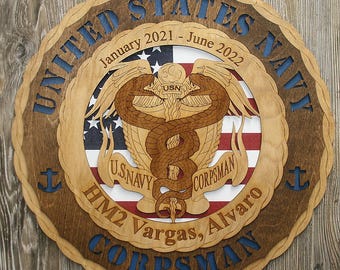 Navy Corpsman Wall Tribute