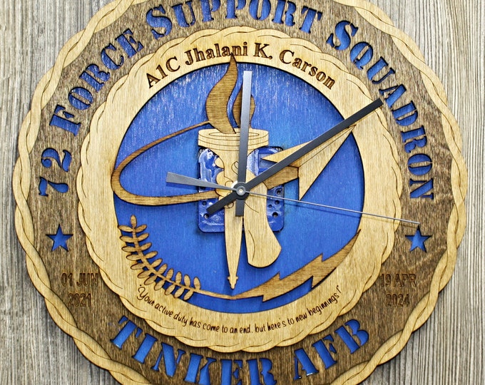 Air Force 72 FSS Wall Tribute
