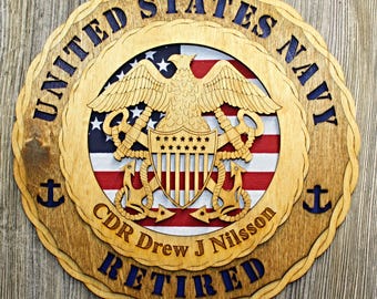 Navy Retired Wall Tribute