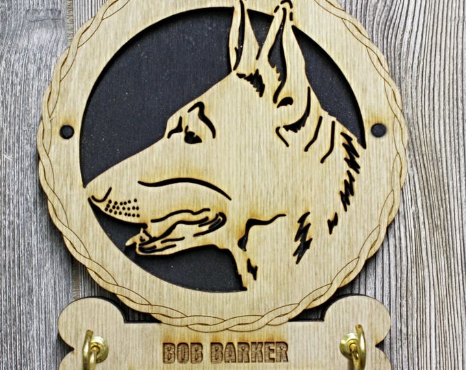 German Shepherd Dog Leash Holder