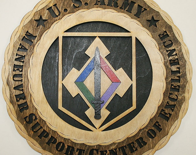 12" and 18" Maneuver Support Center Wall Tribute