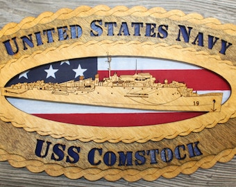 LgOv 15 x 7  USS Comstock LSD19