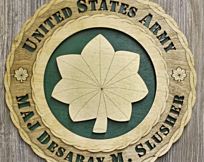 Army Major Wall Tribute
