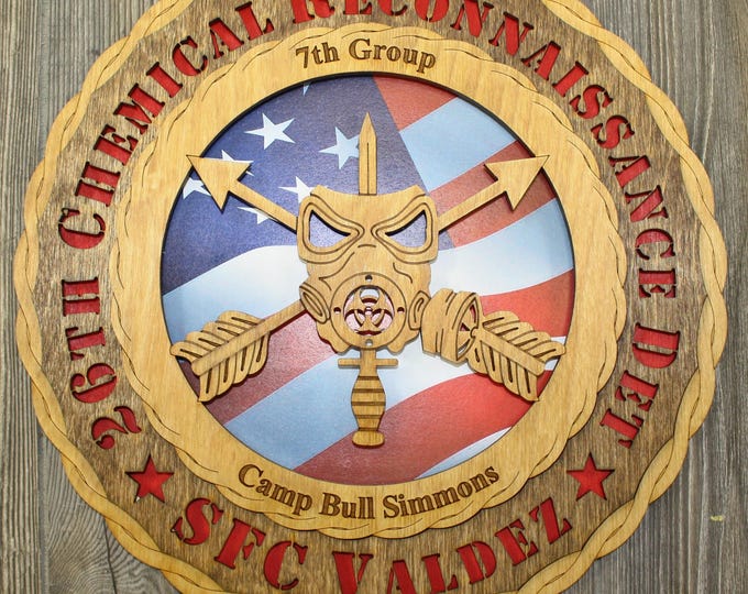 26th Chemical Reconnaissance Detachment Wall Tribute