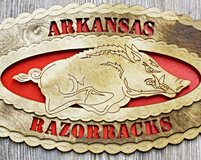 Arkansas Razorbacks Wall Tribute