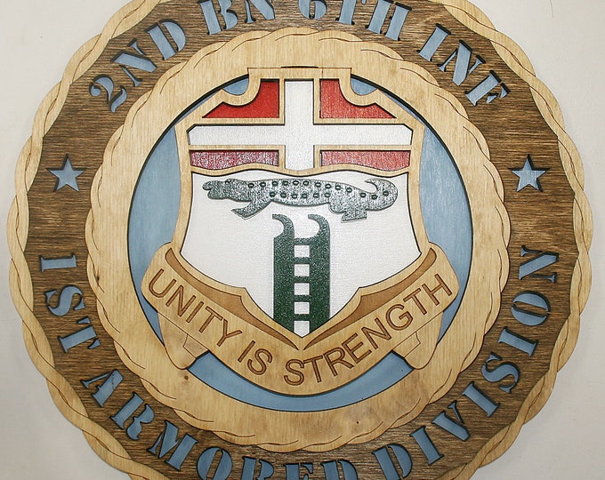 Army 2nd BN 6th Infantry Wall Tribute