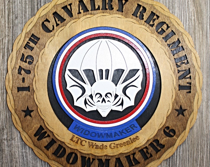 1-75th Cavalry Regiment Wall Tribute