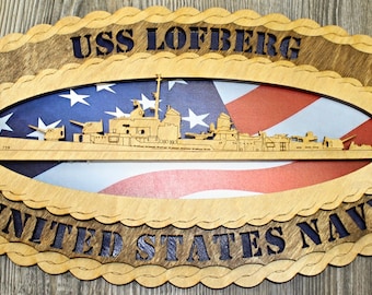 USS Lofberg Wall Tribute