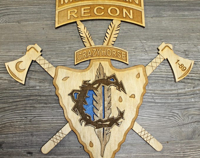 Crazyhorse Insignia Wall Tribute