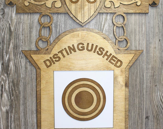 Distinguished Marksman Badge Wall Tribute
