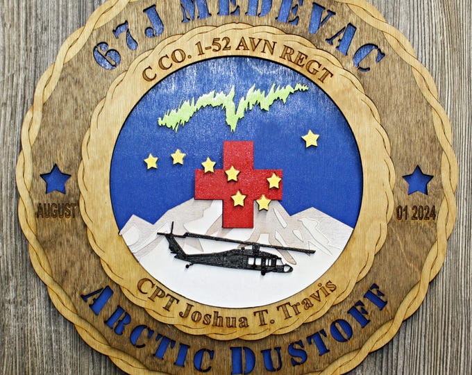 MEDEVAC Arctic Dust off Wall Tribute