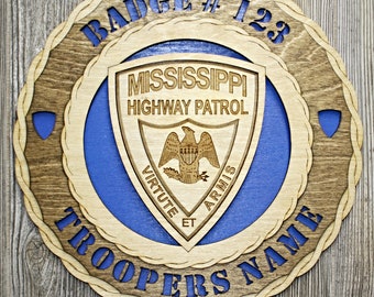 Mississippi State Police Wall Tribute