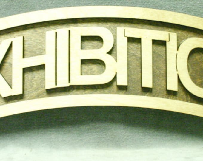 Large 18 inch Exhibition Tab