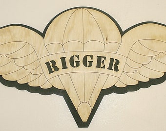Army Rigger Design Army Rigger Wings - Etsy
