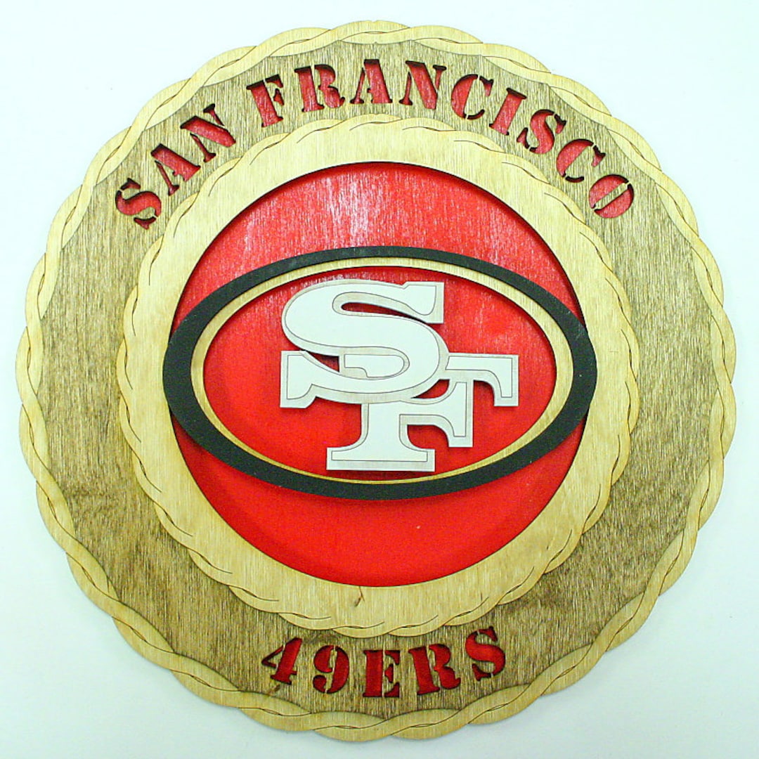 12 and 18 San Francisco 49ers NFL Plaque 